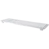 Teclado inalámbrico CLEVETURA CLVX 1 Touch-On-Keys AI — distribución ANSI US Mac, interruptores de tijera, carcasa de aluminio, RGB interactivo