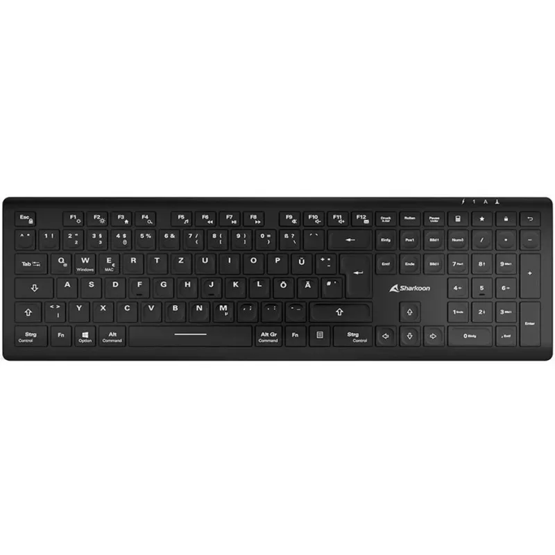 Sharkoon OfficePal K30W Negro DE-Layout Rubberdome