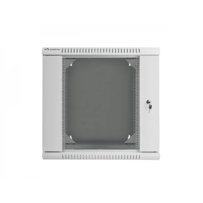 ARMARIO RACK DE PARED DE DOS PIEZAS 19 inch 12U 600X600 GRIS LANBERG (EMBALAJE PLANO)