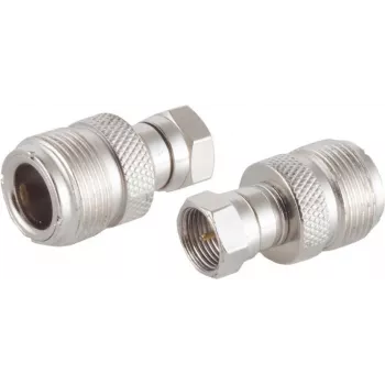 Adaptador ShiverPeaks 98876 — vídeo-audio-N conector hembra a adaptador conector macho F