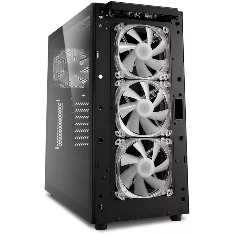 Caja de PC Sharkoon TG6M RGB Torre Negra