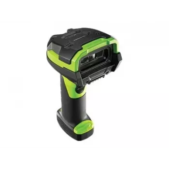 Lector de códigos de barras Zebra LI3678-SR de mano 1D negro, verde