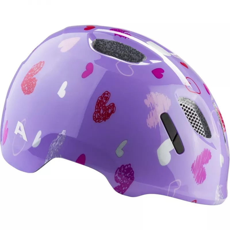 Casco de bicicleta ALPINA XIMO 2 PURPLE HEARTS GLOSS 49-54