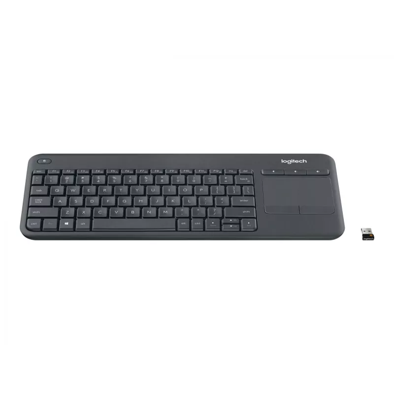 Teclado táctil inalámbrico Logitech K400 Plus