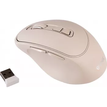 Ratón inalámbrico 2,4 GHz recargable 6 botones 2400 dpi 45
