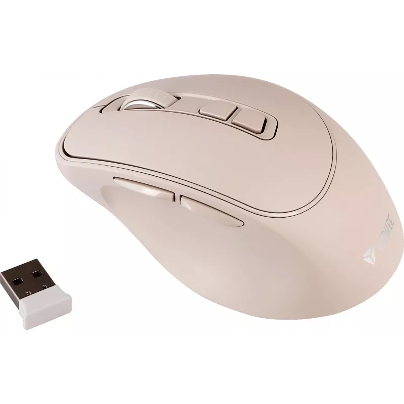 Ratón inalámbrico 2,4 GHz recargable 6 botones 2400 dpi 45