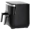 Freidora de aire Severin FR 2453 Double 3,25 L 2850 W negro plata