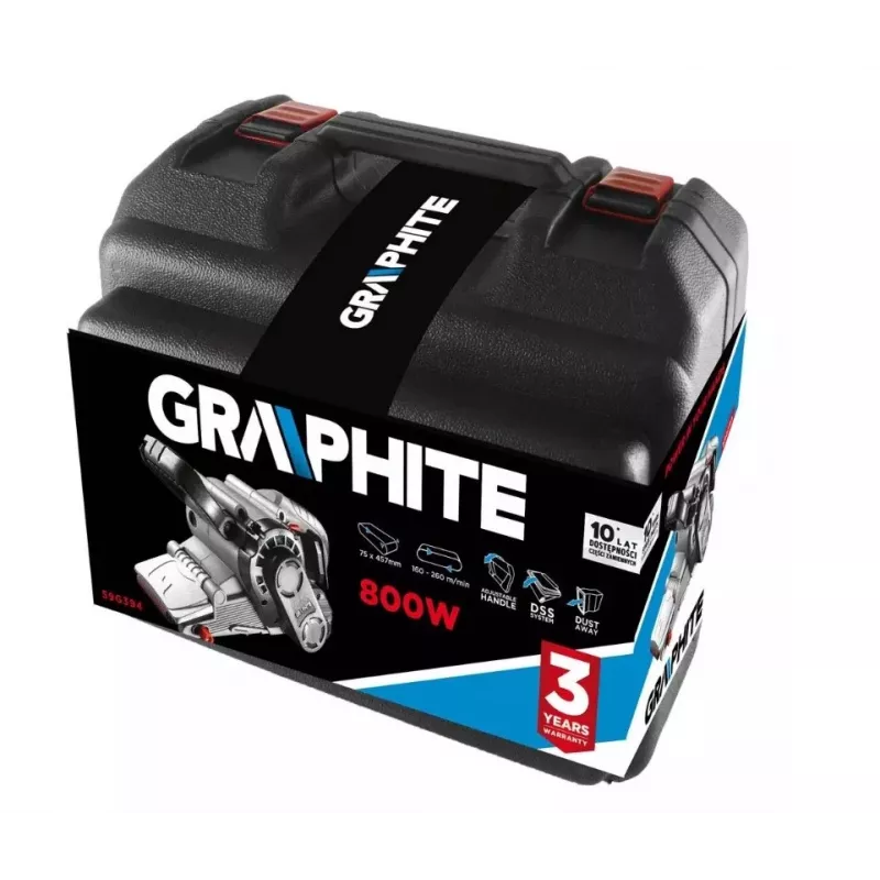 Lijadora de banda GRAPHITE 59G394