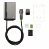 Green Cell HabuDen EVGC021B2250 Wallbox cargador para vehículos eléctricos 22 kW 32A, Type 2, cable de 5 m, NFC, Bluetooth, Wi-Fi, aluminio