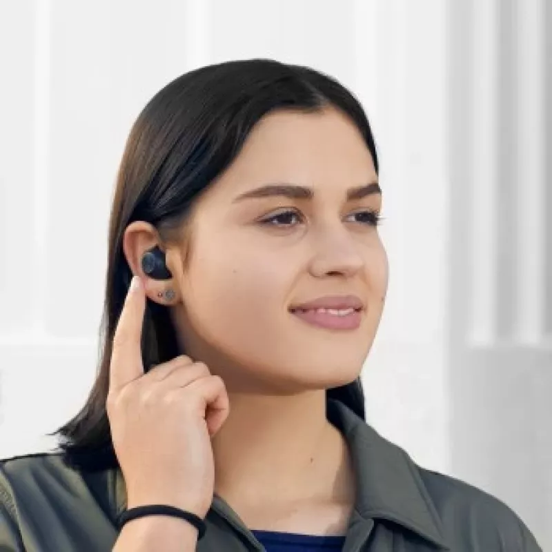 Hama WEAR7701BK auriculares inalámbricos in-ear llamadas/música Bluetooth negro