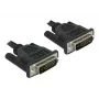 Cable DVI DeLOCK DVI 24+1 0,5 m conector macho/macho