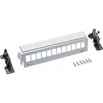 Panel de parcheo de red Hager Keystone CAT 6a, Cat.7 cable sin conector, Cat.7a cable sin conector (FZ12MK)