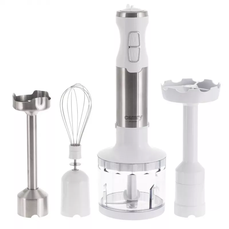 Batidora de mano con set Camry CR 4623 1600 W blanca