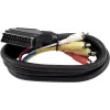 Cable adaptador SCART a 6x RCA Omnitronic 1,5 m