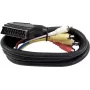 Cable adaptador SCART a 6x RCA Omnitronic 1,5 m
