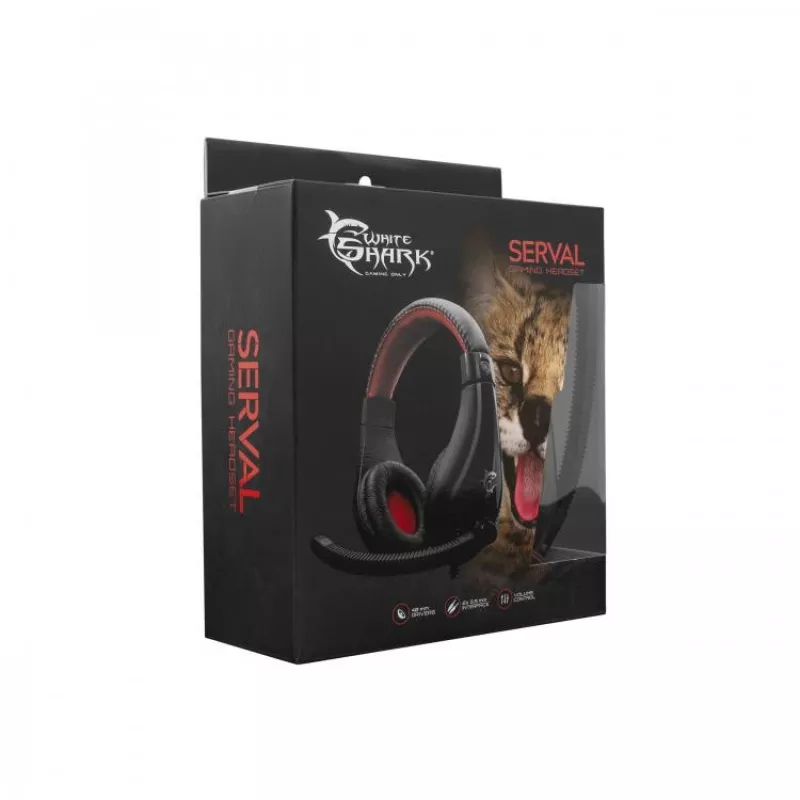 Auriculares White Shark Serval