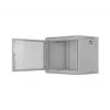 Armario rack de pared 19 9U 600X 450 gris perforado