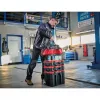 Einhell 4540036 E-Case Bag bolsa de herramientas de sistema, poliéster, carga de 30 kg, negro/rojo