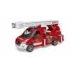 Camión de bomberos BRUDER 02673 rojo blanco plástico ABS 4 años