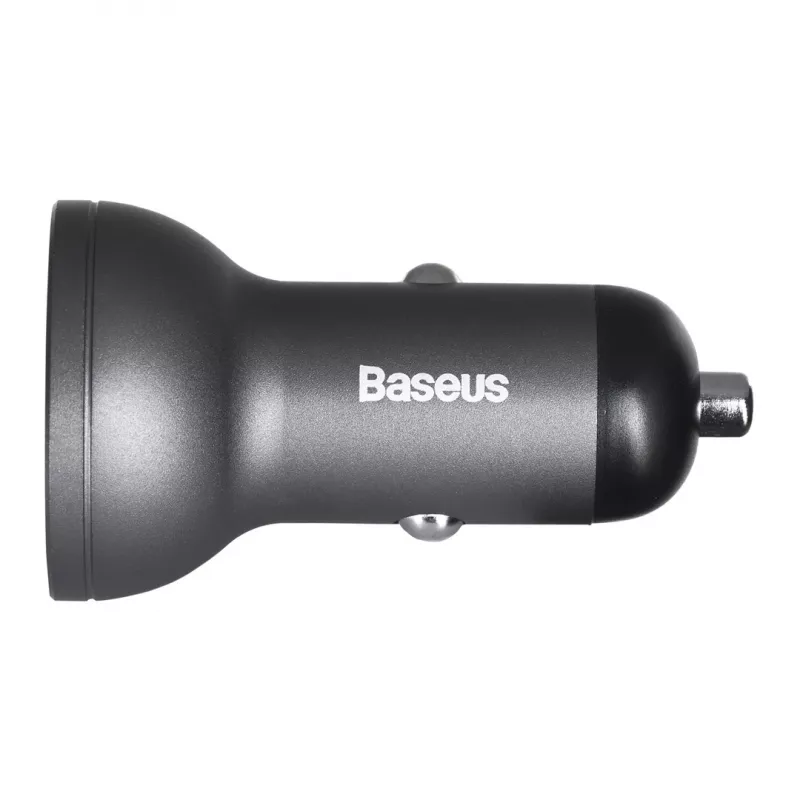 Baseus CCBX-0G cargador móvil universal negro, gris, para mechero de coche
