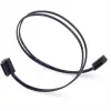 Cable SATA Silverstone CP11 0,3 m negro