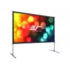 Elite Screens | Pantalla móvil para exteriores Yard Master 2 WV-Dual | OMS100H2-DUAL | Diagonal 100 pulgadas | 16:9 | Ancho de imagen visible (B) 222 cm