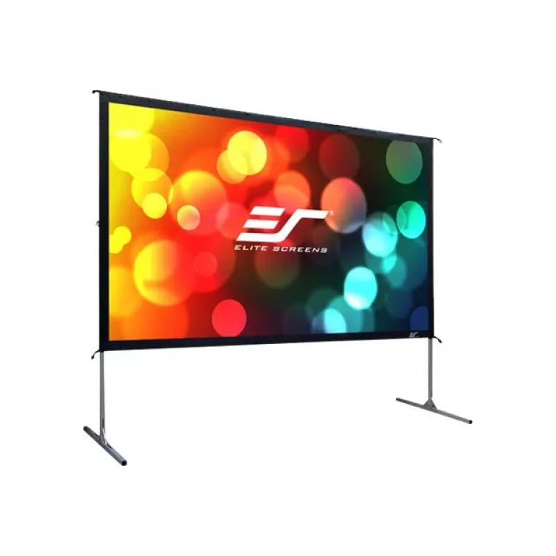 Elite Screens | Pantalla móvil para exteriores Yard Master 2 WV-Dual | OMS100H2-DUAL | Diagonal 100 pulgadas | 16:9 | Ancho de imagen visible (B) 222 cm