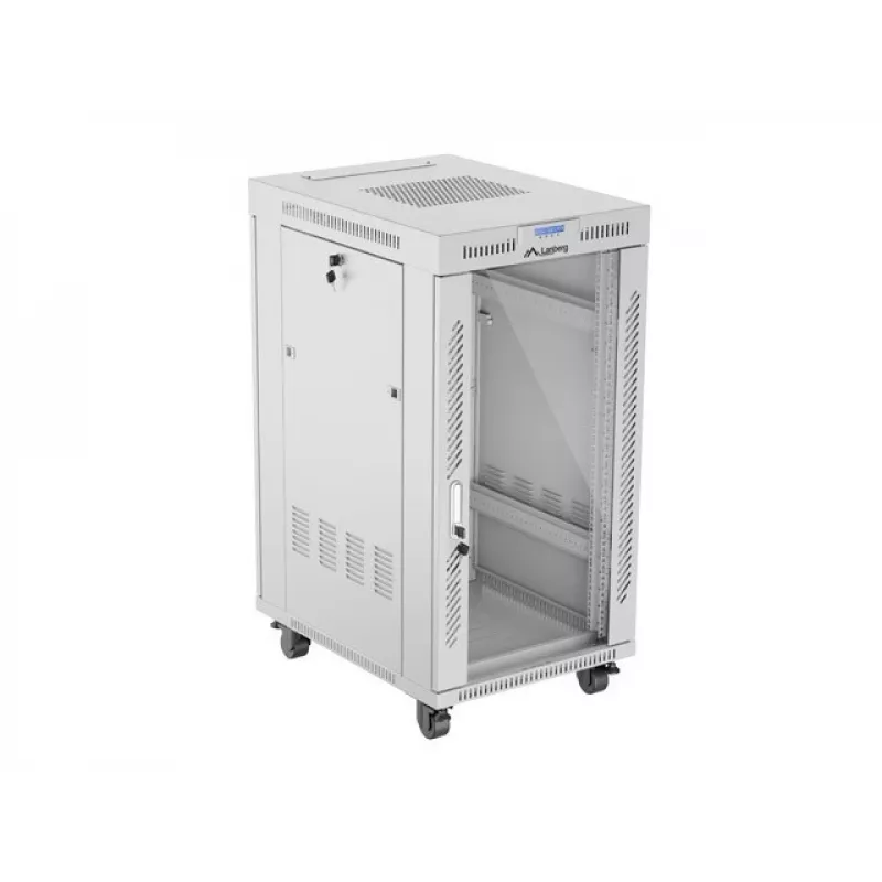 Armario independiente LANBERG FF01-6822-12SL 22U independiente, 1233×600×800 mm, IP20, 1200 kg