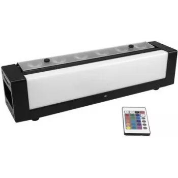 Foco de efectos LED EUROLITE Bar-6 DMX 36 LEDs – barra de escenario compacta con 36 LEDs RGB, control DMX