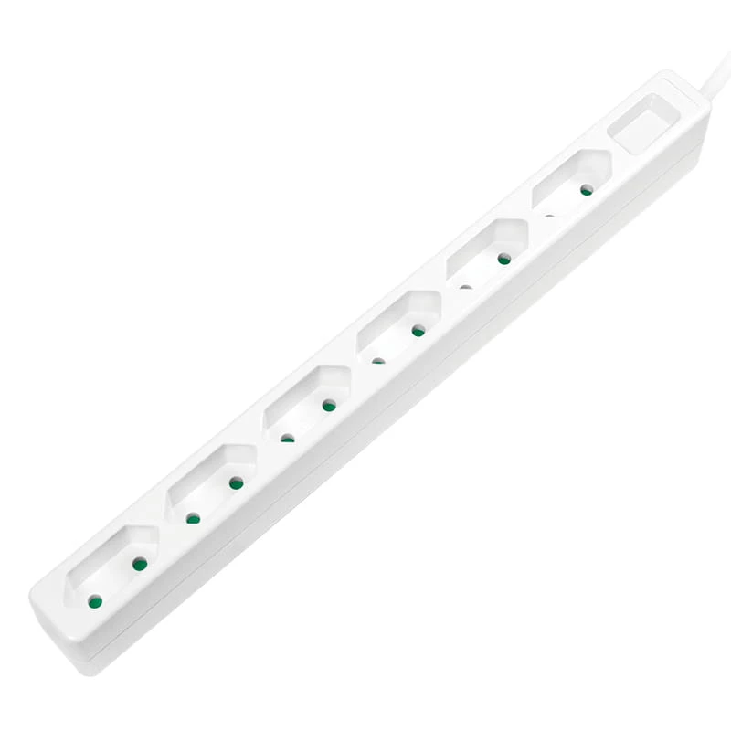Regleta de alimentación LogiLink LPS231 1.5m 6 tomas de corriente para interior blanca
