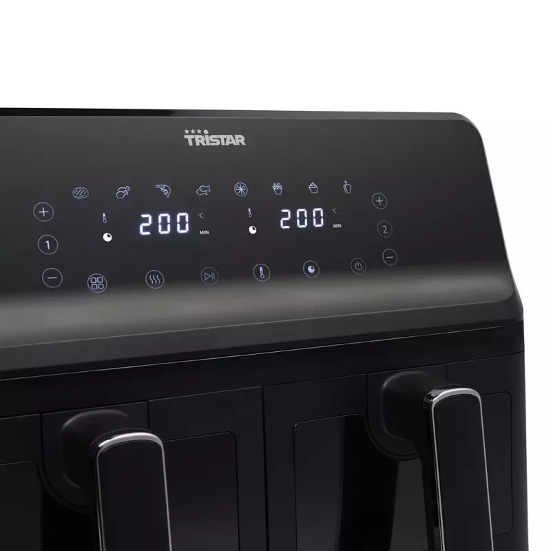 Freidora de aire Tristar FR-9040 8 L 2700 W Double negro