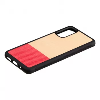 Funda para smartphone man and wood Galaxy S20 Miss Match negra — cubierta trasera protectora para Samsung Galaxy S20