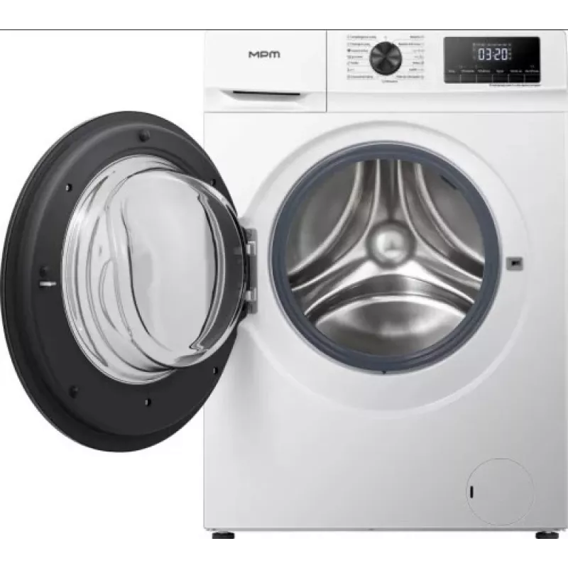 Lavadora MPM MPM‑5814‑PH‑47, carga frontal, 8 kg, 1400 rpm, A, 60×54×85 cm, blanca