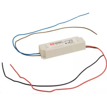 Accesorio de iluminación MEAN WELL LPV-35-24 blanco 90-264V AC