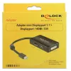 Cable DeLOCK 0,16 m DisplayPort HDMI DVI Mini DisplayPort