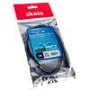 Cable USB Akasa AK-CBUB46-10BK USB 3.2 Gen 2 1 m negro