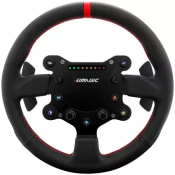 Volante de cuero Simagic GTS GAJO-717 320 mm de diámetro