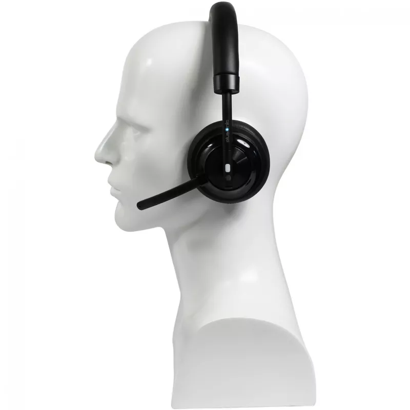 Auriculares inalámbricos Plusonic W320 Dual DECT Estéreo — auriculares DECT estéreo inalámbricos, compatibles con base dual