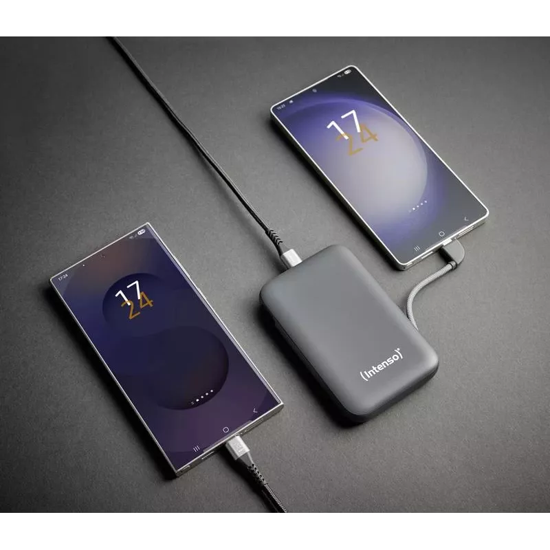 Batería externa USB 10000 mAh/Gris S10000 7333034 Intenso