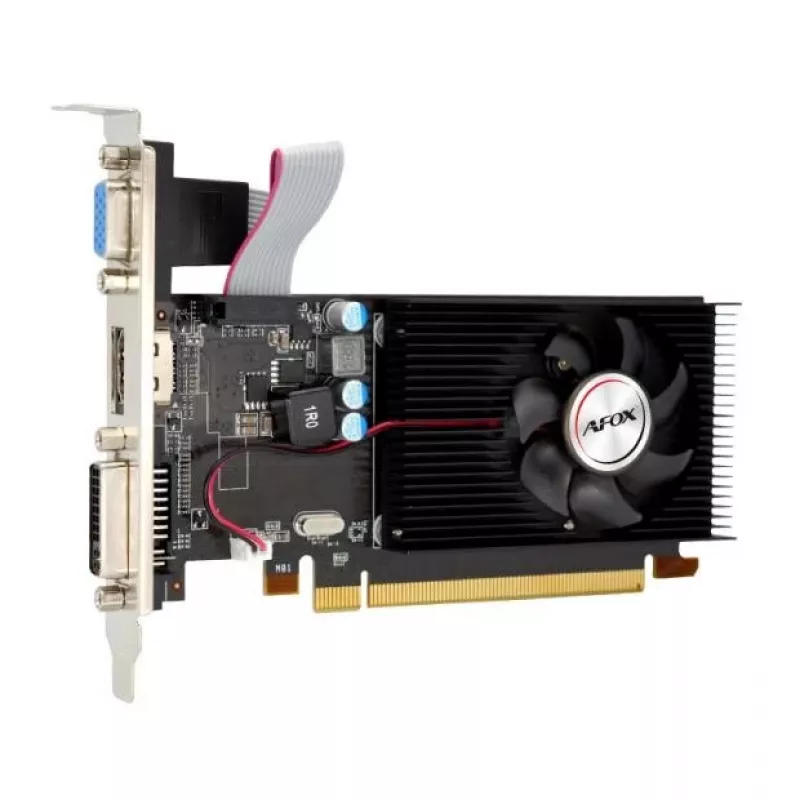 AFOX Radeon R5 230 1GB DDR3 tarjeta gráfica, 64-bit, DVI/HDMI/VGA, Low Profile