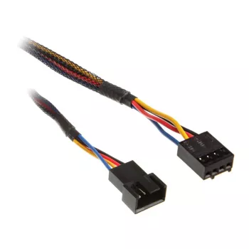 Cable de alimentación interno Aqua-Computer 53163, 0,5 m, conector macho a conector hembra