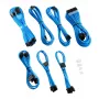 Kit de cables de alimentación CableMod C-Series PRO ModMesh RM Black Label azul claro CM-PCSR-16P3KIT-NKLB-R para fuente de alimentación de PC