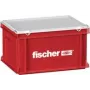 Caja de transporte FISCHER 091425 — 400 x 300 x 237 mm, recipiente de almacenamiento/transporte de plástico