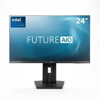 All-in-One PC FutureNUC AIO24-12i5 Intel Core i3-1220P 4,4 GHz, 24 pulgadas Full HD, 16 GB DDR4, 256 GB SSD, Windows 11 Pro, Negro