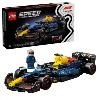 LEGO Speed Champions 77243 Oracle Red Bull Racing RB20 Coche de carreras F1
