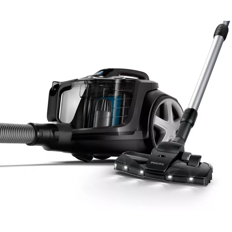 Aspirador de suelo Philips PowerPro Expert FC9747/09 — 900 W, 2 l sin bolsa, HEPA, negro