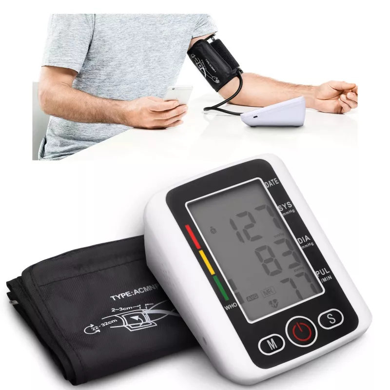 Extralink Smart Life K-69 medidor de tensión arterial, negro
