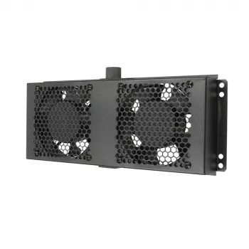 Ventilador de refrigeración Extralink 2 FANS ROOF COOLING UNIT 220V AC negro metal