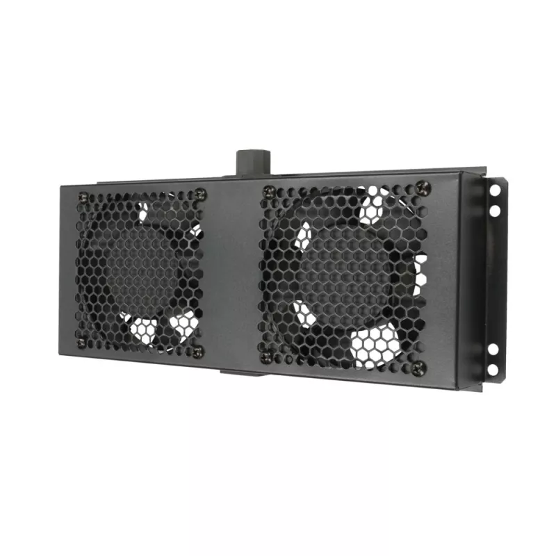 Ventilador de refrigeración Extralink 2 FANS ROOF COOLING UNIT 220V AC negro metal