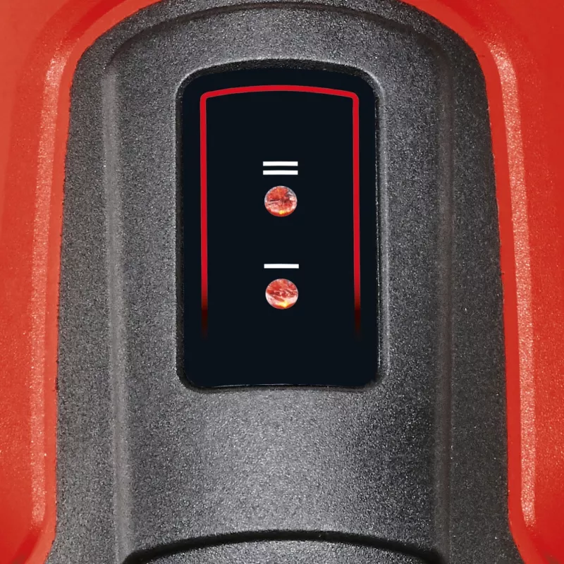 Pistola de aire caliente a batería Power X-Change TE-HA 18 Li-Solo, 18 voltios, soplador de aire caliente rojo/negro, sin batería ni cargador